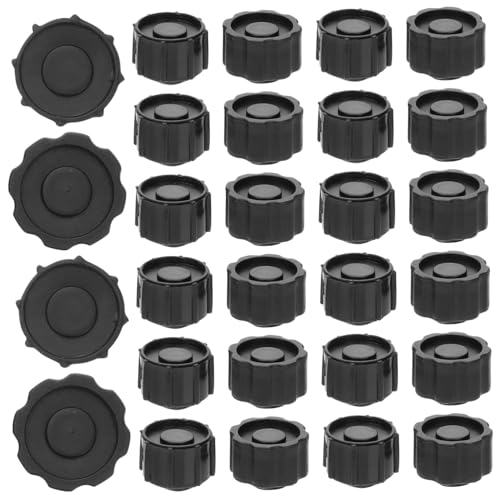 OSOLADY 50 Stck Adapterkappen aus Hochwertigem Verschlussstopfen für Labor und Industrie Schützen vor Austrocknen und Verhärtung Einfach zu Verwenden und Wiederverwendbar von OSOLADY