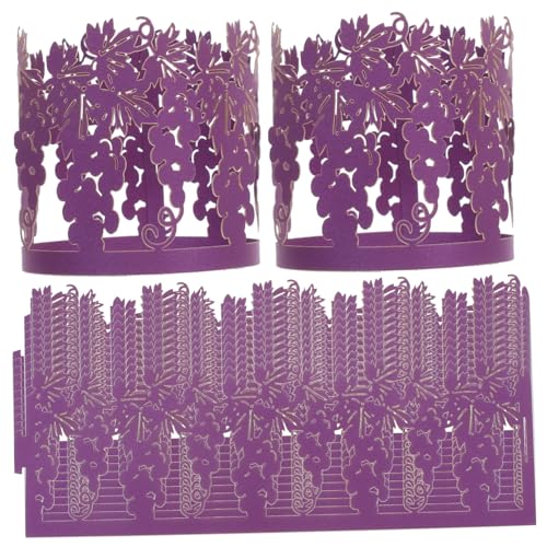OSOLADY 50 Stück Cut Papier Kerzenhalter Dekorative Lampenschirme für Hochzeiten und Festlichen Anlässen für Kreative Tischdekorationen OSOLADY 50 Stück Cut Papier Kerzenhalter Dekorative Lampenschirme für Hochzeiten und Festlichen Anlässen für Kreative Tischdekorationen von OSOLADY