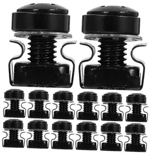 OSOLADY 50 Stück Schaltermutter Schraube für Gehäuse Nietmuttern-Kit Leistung Schraubenmutter für Serverrack Käfigmutter für Netzwerkgeräte Käfigmuttern und Schrauben Vierkantmuttern Black OSOLADY 50 Stück Schaltermutter Schraube für Gehäuse Nietmuttern-Kit Leistung Schraubenmutter für Serverrack Käfigmutter für Netzwerkgeräte Käfigmuttern und Schrauben Vierkantmuttern Black von OSOLADY