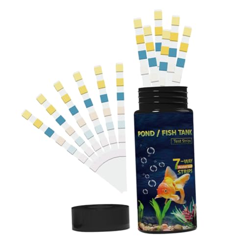 OSOLADY Wassertest-Set 50 Streifen 7-in-1-teststreifen Für Pool Und Aquarium Leicht Zu Lesen OSOLADY Wassertest-Set 50 Streifen 7-in-1-teststreifen Für Pool Und Aquarium Leicht Zu Lesen von OSOLADY