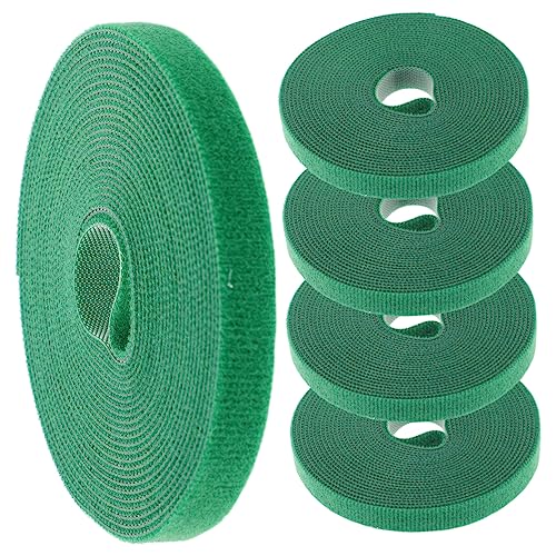 OSOLADY 5Rollen Pflanzenfixierkleber Kabelfixierstreifen Selbstklebende Klettbänder für Kabelorganisation Gartenbindung Vielseitig Einsetzbar für Kabel OSOLADY 5Rollen Pflanzenfixierkleber Kabelfixierstreifen Selbstklebende Klettbänder für Kabelorganisation Gartenbindung Vielseitig Einsetzbar für Kabel von OSOLADY