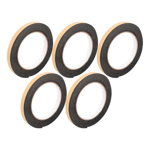 OSOLADY 5Stücke Dichtungsband für Gasherd Streifen Schwarz Feuchtigkeitsbeständig Vielseitig Einsetzbar für Fenster Glastüren und Schränke OSOLADY 5Stücke Dichtungsband für Gasherd Streifen Schwarz Feuchtigkeitsbeständig Vielseitig Einsetzbar für Fenster Glastüren und Schränke von OSOLADY