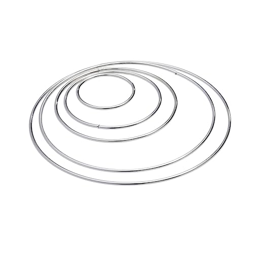 OSOLADY 5Stücke Goldene Metallringe für DIY und Handwerksprojekte Runde Hoops für Kreative Bastelideen Langlebig und Vielseitig Einsetzbar OSOLADY 5Stücke Goldene Metallringe für DIY und Handwerksprojekte Runde Hoops für Kreative Bastelideen Langlebig und Vielseitig Einsetzbar von OSOLADY