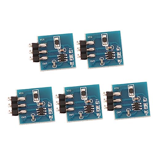 OSOLADY 5Stücke Teiliges Touch Key Switch Modul Selbsthemmendes Modul Kapazitive für Nichtmetallische Oberflächen für Wand Tischmontage mit Energiesparmodus Einfacher OSOLADY 5Stücke Teiliges Touch Key Switch Modul Selbsthemmendes Modul Kapazitive für Nichtmetallische Oberflächen für Wand Tischmontage mit Energiesparmodus Einfacher von OSOLADY