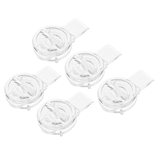 OSOLADY 5Stücke Teiliges Transparentes Hasp Acryl Latch für Holzkisten Stabiler Scharnierverschluss für Schmuckkästen Langlebig für Verschiedene Anwendungen OSOLADY 5Stücke Teiliges Transparentes Hasp Acryl Latch für Holzkisten Stabiler Scharnierverschluss für Schmuckkästen Langlebig für Verschiedene Anwendungen von OSOLADY