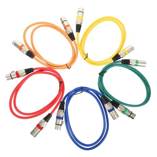 OSOLADY 5Stücke Xlr Mikrofonkabel Männlich Weiblich Audiokabel für Flexible für Partys Hochzeiten Veranstaltungen für Lange OSOLADY 5Stücke Xlr Mikrofonkabel Männlich Weiblich Audiokabel für Flexible für Partys Hochzeiten Veranstaltungen für Lange von OSOLADY