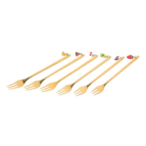 OSOLADY 6 Stck. Löffel kochgeschirr boxen set hochstihl Dessert Gabeln Metallgabeln Eiscreme Dessertlöffel und -gabeln Dessertgabeln aus Edelstahl kleine Eisgabeln Rostfreier Stahl OSOLADY 6 Stck. Löffel kochgeschirr boxen set hochstihl Dessert Gabeln Metallgabeln Eiscreme Dessertlöffel und -gabeln Dessertgabeln aus Edelstahl kleine Eisgabeln Rostfreier Stahl von OSOLADY