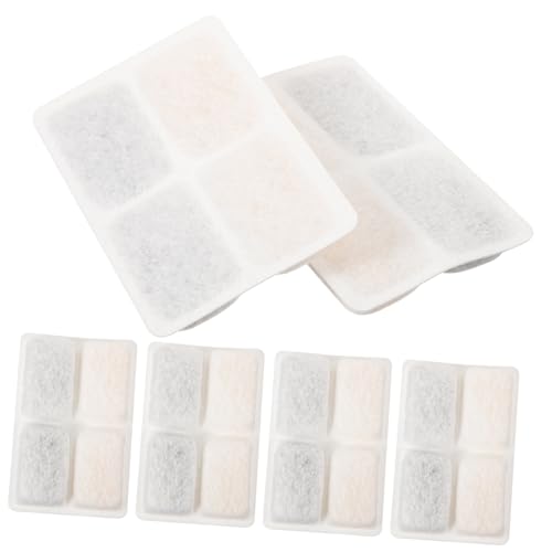 OSOLADY 6 Stück Aktivkohlefilter für Haustier Trinkbrunnen Kokosnuss Schalenfiltermatte Kompatibel mit Wasserspendern Feinporiger Ersatzfilter für Sauberes Trinkwasser Haustiere OSOLADY 6 Stück Aktivkohlefilter für Haustier Trinkbrunnen Kokosnuss Schalenfiltermatte Kompatibel mit Wasserspendern Feinporiger Ersatzfilter für Sauberes Trinkwasser Haustiere von OSOLADY