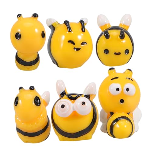 OSOLADY 6 Stück Mikro Landschaftsgärtnerei Insektenhandwerk Mini Bienenfiguren Basteln Kleine Bienen Feengarten Zubehör Vintage Bienenstatue Ornament Motto Geburtstagsparty OSOLADY 6 Stück Mikro Landschaftsgärtnerei Insektenhandwerk Mini Bienenfiguren Basteln Kleine Bienen Feengarten Zubehör Vintage Bienenstatue Ornament Motto Geburtstagsparty von OSOLADY