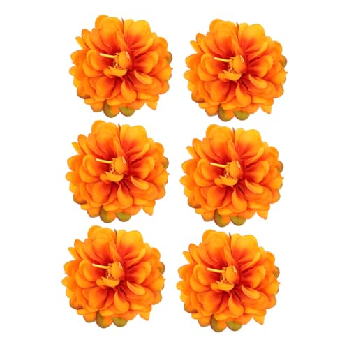 OSOLADY 6 Stück Mini-künstliche Blütenköpfe Zum Basteln, Realistische Kunstblumen Für DIY-projekte, Handgefertigte Hutdekoration, Stoff, Simulierte Blütenköpfe OSOLADY 6 Stück Mini-künstliche Blütenköpfe Zum Basteln, Realistische Kunstblumen Für DIY-projekte, Handgefertigte Hutdekoration, Stoff, Simulierte Blütenköpfe von OSOLADY