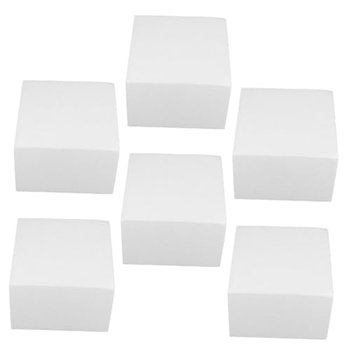 OSOLADY 6 Stück Teiliges Quadratischer Schaumstoff Kuchenmodelle Polystyrol Stabil Robust für Anfänger als Übungskuchen für Hochzeit Geburtstag Basteln und Modellbau OSOLADY 6 Stück Teiliges Quadratischer Schaumstoff Kuchenmodelle Polystyrol Stabil Robust für Anfänger als Übungskuchen für Hochzeit Geburtstag Basteln und Modellbau von OSOLADY
