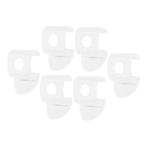 OSOLADY 6 Stück Teiliges Transparente Mini Griffe aus Robustem Kunststoff für Schnurlose Jalousien Geformt für Festen Halt Einfache Montage Passend für Fensterrollos und OSOLADY 6 Stück Teiliges Transparente Mini Griffe aus Robustem Kunststoff für Schnurlose Jalousien Geformt für Festen Halt Einfache Montage Passend für Fensterrollos und von OSOLADY