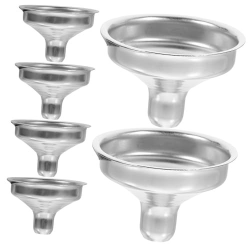 OSOLADY 6 Stück breiter Ausgabentrichter rostfrei winzig geschossen für edelstahltrichter öltrichter Essigtrichter Farbtrichter Weintrichter Küchengeräte kleiner Trichter Metalltrichter OSOLADY 6 Stück breiter Ausgabentrichter rostfrei winzig geschossen für edelstahltrichter öltrichter Essigtrichter Farbtrichter Weintrichter Küchengeräte kleiner Trichter Metalltrichter von OSOLADY