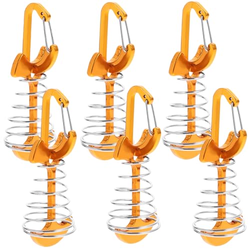 OSOLADY 6Sätze Zeltheringe Zelthaken für Camping Zeltbefestigung Leicht und Robust für Strände Gras und Schlamm OSOLADY 6Sätze Zeltheringe Zelthaken für Camping Zeltbefestigung Leicht und Robust für Strände Gras und Schlamm von OSOLADY