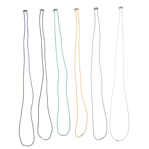 OSOLADY 6Stücke Gummibänder für Mülleimer Elastische Bänder aus Hochwertigem Verstellbar und Langlebig für Outdoor Aktivitäten Kompatibel mit Verschiedenen Mülltonnen von OSOLADY