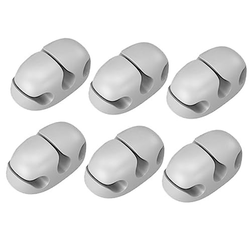 OSOLADY 6Stücke Kabelmanagement Clips Selbstklebende Kordelhalter für Schreibtisch Platzsparend für Ladekabel USB Datenkabel Vielseitig Wänden OSOLADY 6Stücke Kabelmanagement Clips Selbstklebende Kordelhalter für Schreibtisch Platzsparend für Ladekabel USB Datenkabel Vielseitig Wänden von OSOLADY