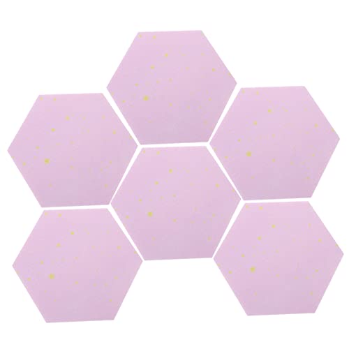 OSOLADY 6Stücke Teiliges Sechseckiges Filz Pinnwand für Wanddekoration im Home Office Klassenzimmer Leicht Selbstklebend für Fotos und Notizen Langlebig und Dekorativ OSOLADY 6Stücke Teiliges Sechseckiges Filz Pinnwand für Wanddekoration im Home Office Klassenzimmer Leicht Selbstklebend für Fotos und Notizen Langlebig und Dekorativ von OSOLADY