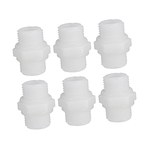 OSOLADY 6Stücke Teiliges Wasserrohradapter Schnellanschluss Fittings für Wasserfilter für Wasserrohre Wasserreiniger aus Hochwertigem Pe Material Langlebig Praktisch OSOLADY 6Stücke Teiliges Wasserrohradapter Schnellanschluss Fittings für Wasserfilter für Wasserrohre Wasserreiniger aus Hochwertigem Pe Material Langlebig Praktisch von OSOLADY