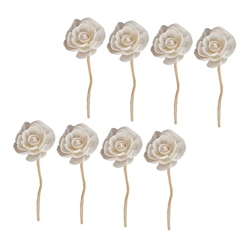 OSOLADY 8 Stück Aromatherapie Getrocknete Blumen Schilf Für Diffusor Aroma Rattans Aromatherapie-rattanreben Blumen-diffusor-Sticks Rattan-Schilf Duftstäbchen Diffusor Wellig Hölzern von OSOLADY