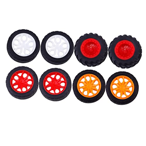 OSOLADY 8Stücke Kunststoffspielzeug Für Rc Autos Robuste Modellräder Für Spielzeugfahrzeuge Modellbau Kreative DIY Projekte OSOLADY 8Stücke Kunststoffspielzeug Für Rc Autos Robuste Modellräder Für Spielzeugfahrzeuge Modellbau Kreative DIY Projekte von OSOLADY