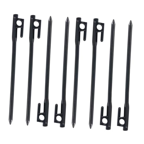 OSOLADY 8Stücke Teiliges Gusseisen Zeltpflöcken Lange Outdoor Heringe für Camping Markisen und Baldachine für Schneeböden OSOLADY 8Stücke Teiliges Gusseisen Zeltpflöcken Lange Outdoor Heringe für Camping Markisen und Baldachine für Schneeböden von OSOLADY