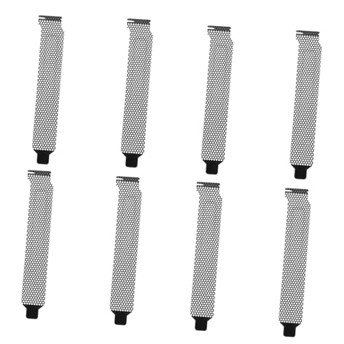 OSOLADY 8stücke Pci-steckplatz-Blende Schwarz Erweiterungsabdeckung Für Computer Mit Schrauben Zur Befestigung Schutz Vor Staub Passend Für Standard-pci-Slots von OSOLADY