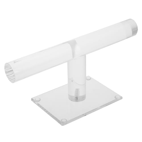 OSOLADY Acryl Fahrrad Lampenhalterung Stabiles Display Regal für LED Frontlichter Modernes Design Platzsparend Werkzeugfreie Montage Geeignet für Fahrrad Vorderlichter und Taschenlampen von OSOLADY