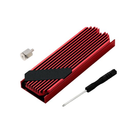 OSOLADY Aluminium SSD Kühlerflosse mit Anodensandstrahlungsprozess Effiziente Wärmeableitung für Desktop Computer mit Windleitstruktur Langlebig Praktisch OSOLADY Aluminium SSD Kühlerflosse mit Anodensandstrahlungsprozess Effiziente Wärmeableitung für Desktop Computer mit Windleitstruktur Langlebig Praktisch von OSOLADY