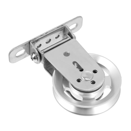 OSOLADY Aluminiumlegierung Fitnessgeräte Ersatzrolle Kabelzug Trainingszubehör für Zuhause Gym Krafttraining Zubehör Langlebig Kompakt Passend für Stahlseil von OSOLADY