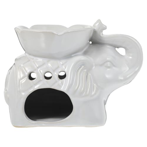 OSOLADY Aroma Diffusor Elefant Blütenblatt Form Keramik Duftlampe für Ätherische Öle Kompakt für Wohnzimmer Schlafzimmer Yoga 1 Stück OSOLADY Aroma Diffusor Elefant Blütenblatt Form Keramik Duftlampe für Ätherische Öle Kompakt für Wohnzimmer Schlafzimmer Yoga 1 Stück von OSOLADY