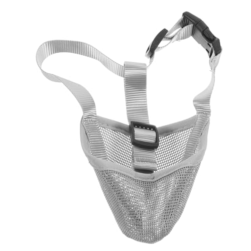 OSOLADY Atmungsaktiver Verstellbarer Netz maulkorb für Große Hunde Komfortables Material Verhindert Beißen und Bellen Komfortable Passform für Sichere Nutzung im Alltag OSOLADY Atmungsaktiver Verstellbarer Netz maulkorb für Große Hunde Komfortables Material Verhindert Beißen und Bellen Komfortable Passform für Sichere Nutzung im Alltag von OSOLADY