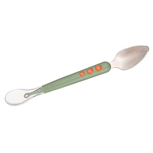 OSOLADY Babylöffel Doppelseitig Fütterungslöffel für Obstpüree Frei Weicher Sauger Brei Lernlöffel mit Aufbewahrungsbox für Junge Mädchen und Kleinkinder OSOLADY Babylöffel Doppelseitig Fütterungslöffel für Obstpüree Frei Weicher Sauger Brei Lernlöffel mit Aufbewahrungsbox für Junge Mädchen und Kleinkinder von OSOLADY