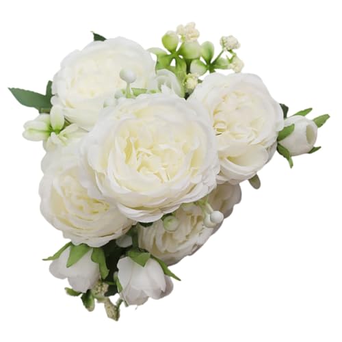 OSOLADY Bündel Künstliche Blumen Rose Simulation Rose Zweig Künstliche Blume Ornamente Hause Dekoration von OSOLADY