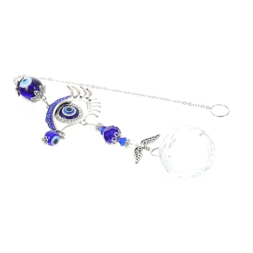 OSOLADY Blaues Augen-Pendant Aus Kristall Eleganter Wandbehang Für Zuhause Und Auto Dekorative Hängende Ornamente Für Und Stilvolle Inneneinrichtung Design von OSOLADY