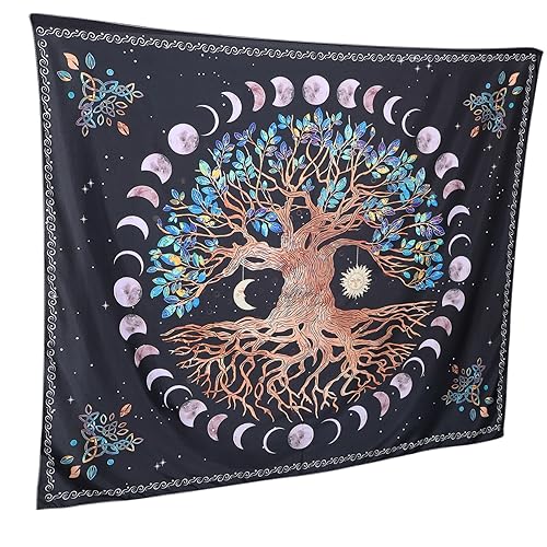 OSOLADY Bohemian Wandteppich mit Sternenhimmel Muster Dekorative Tapete für Schlafzimmer und Wohnzimmer Handgefertigte Tapisserie für Kreative Wandgestaltung und Stilvolle OSOLADY Bohemian Wandteppich mit Sternenhimmel Muster Dekorative Tapete für Schlafzimmer und Wohnzimmer Handgefertigte Tapisserie für Kreative Wandgestaltung und Stilvolle von OSOLADY
