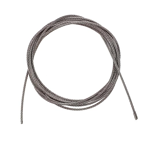 OSOLADY Drahtseil Hochwertiges Kabel für Wäscheleine Gartenzaun Geländerprojekte Flexibel und Langlebig für Vielseitige Anwendungen OSOLADY Drahtseil Hochwertiges Kabel für Wäscheleine Gartenzaun Geländerprojekte Flexibel und Langlebig für Vielseitige Anwendungen von OSOLADY