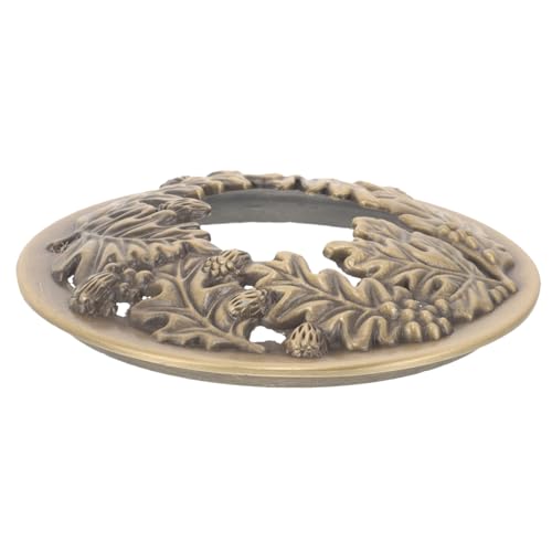 OSOLADY Duftkerzenhülle Glaskerzenabdeckung Kerzenwärmesammeldeckel Duftkerzenabdeckung Glas Zubehör Aromakerzendeckel Kunst Kerzenabdeckung Kerzenaufsatz Im Glas Legierung von OSOLADY