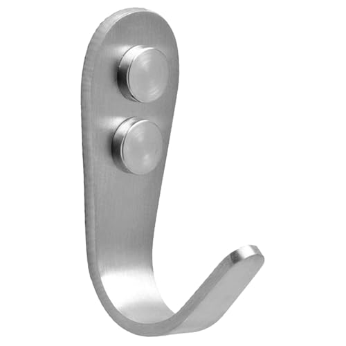 OSOLADY Edelstahl Türhaken Small Coat Hanger Wandmontage Rost Garderobenhaken für Badezimmer Küche mit Hoher Tragkraft und Elegantem Design OSOLADY Edelstahl Türhaken Small Coat Hanger Wandmontage Rost Garderobenhaken für Badezimmer Küche mit Hoher Tragkraft und Elegantem Design von OSOLADY