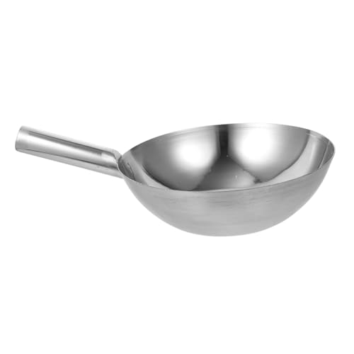 OSOLADY Edelstahl Wasserschöpfkelle mit Ergonomischem Metallgriff Robust und Verschleißfest Großer Wasserschöpfer für Küche Garten Haushalt und Gastronomie Praktischer Küchenhelfer OSOLADY Edelstahl Wasserschöpfkelle mit Ergonomischem Metallgriff Robust und Verschleißfest Großer Wasserschöpfer für Küche Garten Haushalt und Gastronomie Praktischer Küchenhelfer von OSOLADY
