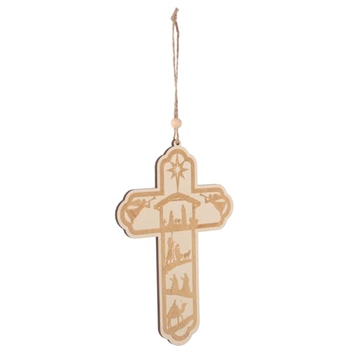 OSOLADY Festival Kreuz Ornament Kreuz Zeichen Holz Kreuz Handwerk Für Hause OSOLADY Festival Kreuz Ornament Kreuz Zeichen Holz Kreuz Handwerk Für Hause von OSOLADY