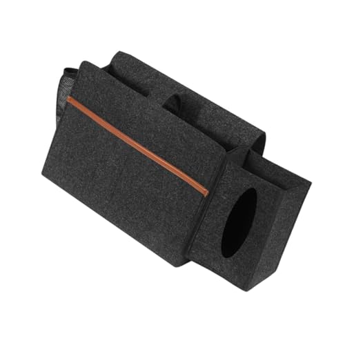 OSOLADY Filz Aufbewahrungstasche für Bett Faltbar Platzsparend Minimalistisch Organizer für Nachttisch und Sofa OSOLADY Filz Aufbewahrungstasche für Bett Faltbar Platzsparend Minimalistisch Organizer für Nachttisch und Sofa von OSOLADY