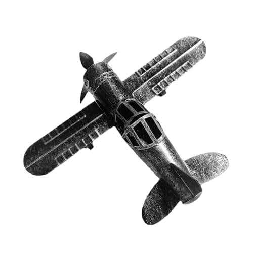 OSOLADY Flugzeugmodell Ornament Modellflugzeug Ebene Flugzeugmodellbausatz Auto Modellbausätze für Erwachsene Flugzeugverzierung dekoratives Flugzeugmodell Eisen Black OSOLADY Flugzeugmodell Ornament Modellflugzeug Ebene Flugzeugmodellbausatz Auto Modellbausätze für Erwachsene Flugzeugverzierung dekoratives Flugzeugmodell Eisen Black von OSOLADY