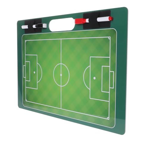OSOLADY Fußball Coaching Board Trainer Trocken Abwischbar Spielbrett für Ganzfeld und Training mit Marker und Strategieplaner OSOLADY Fußball Coaching Board Trainer Trocken Abwischbar Spielbrett für Ganzfeld und Training mit Marker und Strategieplaner von OSOLADY