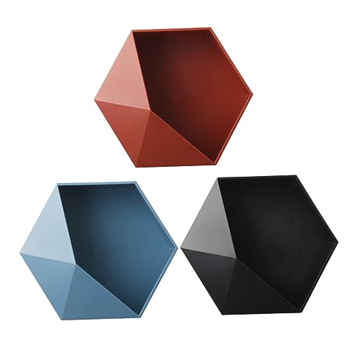OSOLADY Geometrische Schweberegale Geometrischer Wand Organizer Sechseckiges Wanddisplay Sechseckige Schweberegale Für Die Wand Kreisförmiges Regal Wandmontiertes Lagerregal OSOLADY Geometrische Schweberegale Geometrischer Wand Organizer Sechseckiges Wanddisplay Sechseckige Schweberegale Für Die Wand Kreisförmiges Regal Wandmontiertes Lagerregal von OSOLADY