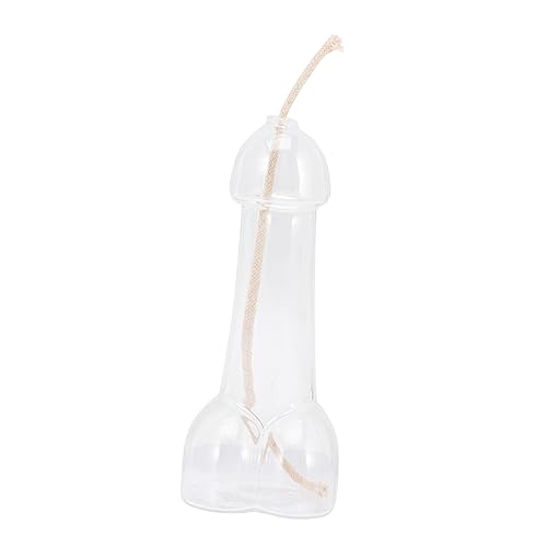 OSOLADY Glasöllampe Kreative Petroleumlampe Tischöllampen Klarglas-öllicht Für Heimdekoration Nachfüllbare Öllampe Für Familienessen Und Partys von OSOLADY