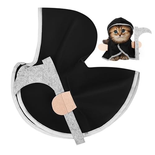 OSOLADY Haustierumhang Halloween Haustierkostüme Spark Halloween Katzenkostüme Für Katzen Kostüme Katze Kostüme Katzenkleidung Pfote Cartoon Ups Großer Umhang von OSOLADY