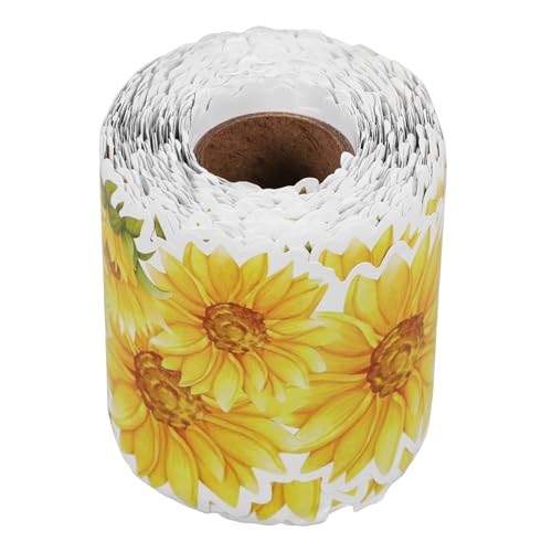 OSOLADY Hawaii Pinnwand Bordüre mit Tropischen Hibiskusblumen Flexible Einfach Anbringbare und Abnehmbare Wanddekoration für Klassenzimmer Zuhause Büro und Party von OSOLADY