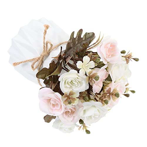 OSOLADY Hochzeit Realistische Blumenarrangements für Hochzeitsdeko und Tischdekoration als für Esstische Pflegeleicht und Langlebig von OSOLADY