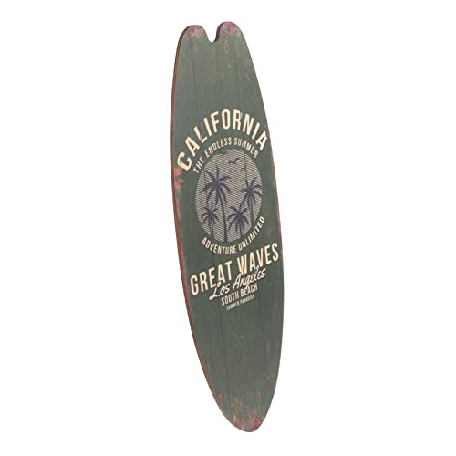 OSOLADY Holz Surfboard Wanddeko Im Maritimen Stil Vintage Surfbrett Schild Für Sommerliche Inneneinrichtung Kreative Stranddekoration Für Zuhause Und Bars Geschenk Für Surfer Und Strandlie OSOLADY Holz Surfboard Wanddeko Im Maritimen Stil Vintage Surfbrett Schild Für Sommerliche Inneneinrichtung Kreative Stranddekoration Für Zuhause Und Bars Geschenk Für Surfer Und Strandlie von OSOLADY
