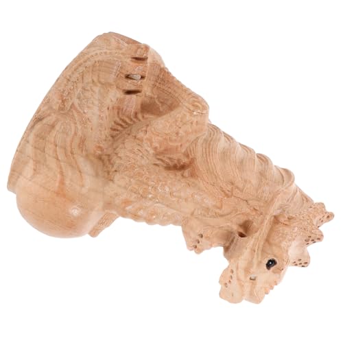 OSOLADY Holzschnitzerei Ornamente Dekoration Drachenform Schmuck Holz Drachenstatue Dekorative Drachenfigur Drachenhandwerk Reichtum Wohlstand Ornament Schreibtisch Drachenstatue OSOLADY Holzschnitzerei Ornamente Dekoration Drachenform Schmuck Holz Drachenstatue Dekorative Drachenfigur Drachenhandwerk Reichtum Wohlstand Ornament Schreibtisch Drachenstatue von OSOLADY